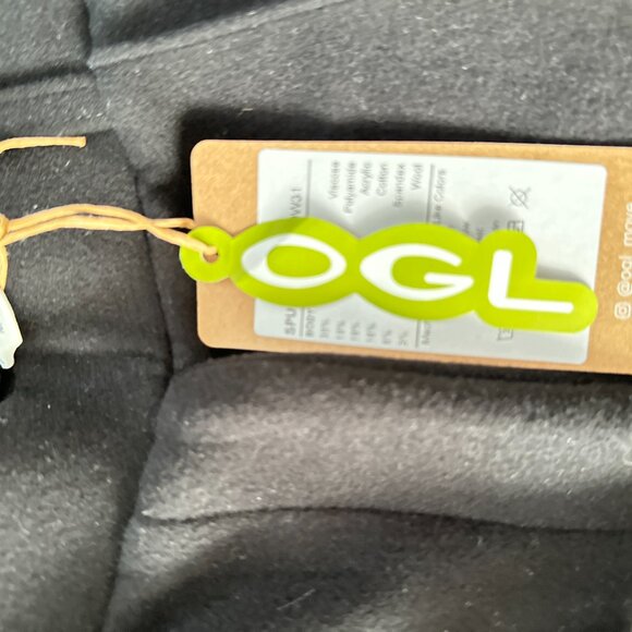 OGL FuzzLuxe High-Waisted Straight Leg Pull-On Pant – Size M – Black – NWT - Picture 2 of 3